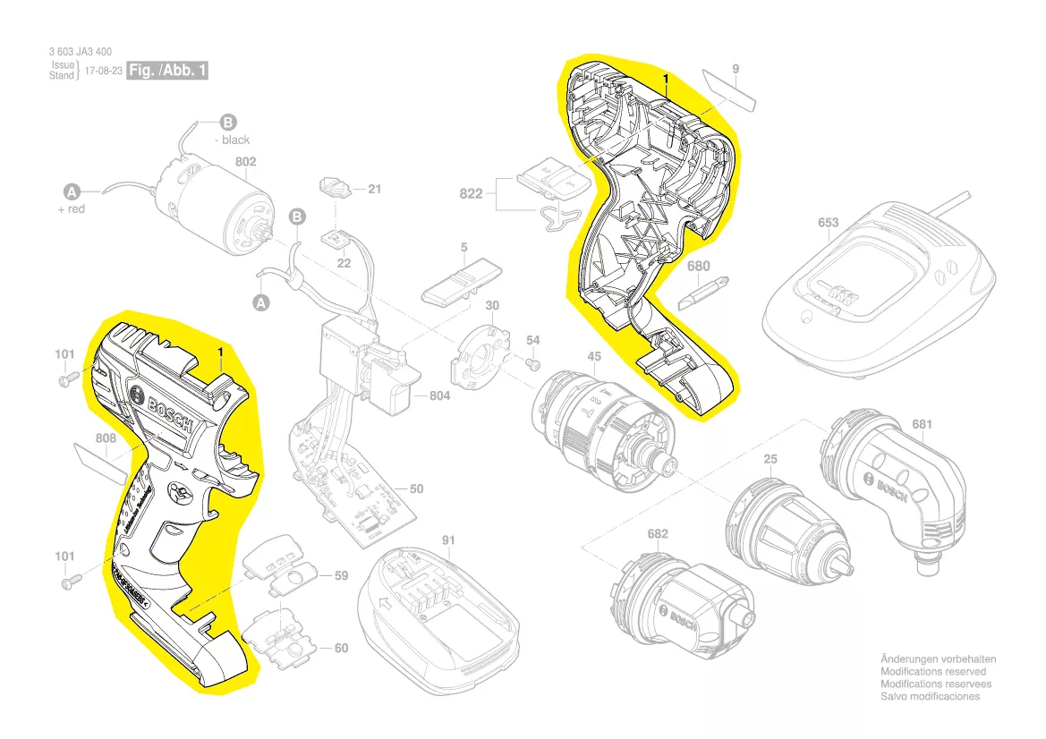 Coquille réf. 2 609 007 147 BOSCH